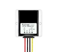Convertisseur d'alimentation 24 V à 19 V 5 A 10 A 15 A DC DC pour voiture, camion, ordinateur portable, convertisseur de 24 V à 19 V - Régulateur de tension abaisseur (24 V à 19 V 10 A)