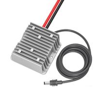 Convertisseur d'alimentation CC, 12 V 24 V vers 57 V 4,5 A Transformateur Boost avec câble pour mini système Starlink étanche IP68 coque en aluminium