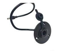 Convertisseur d'alimentation CC pour Starlink pour Mini, kit d'adaptateur en alliage d'aluminium résistant aux intempéries, régulation efficace de la tension pour une utilisation en extérieur, noir, 6
