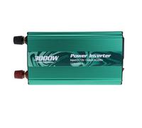Convertisseur d'alimentation de 3 000 W - Dispositif de charge d'adaptation pour voitures, camping, voyage, convertisseur de tension d'onde sinusoïdale modifié 12 V CA 110 V 220 V
