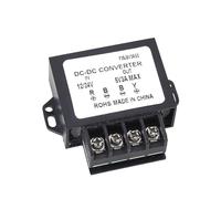 Convertisseur d'alimentation pour véhicule 12-24 V vers 5 V 3 A/5 A - Module de tension sans câble pour électronique de voiture et accessoires - Régulateur abaisseur