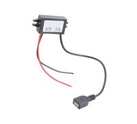 Convertisseur d'alimentation USB DC 12 V 24 V vers 5 V 3 A Adaptateur de charge de voiture compatible avec les besoins de charge électronique Chargeur d'entrée de 13 cm