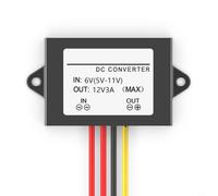 Convertisseur DC Boost 36 W 5 V-11 V vers 12 V 3 A, convertisseur de tension robuste IP68 pour éclairage industriel de voiture marine
