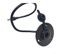 Convertisseur DC Compact 6x5.2cm pour Camion Bateau | Alliage aluminium pour robuste, dissipation chaleur rapide, finition noire pour mate, dimensions compactes 6x5.2x3.8cm