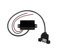 Convertisseur DC/DC 12 V 24 V à 5 V 3 A 15 W, stabilisateur de tension, alimentation de voiture, module abaisseur de tension, type C, mini USB(3A dual ear USB)