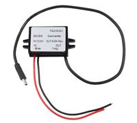 Convertisseur DC-DC 12 V/24 V vers 5 V USB-C 5 A 25 W Module abaisseur étanche Adaptateur de charge d'alimentation avec protection contre l'inversion de polarité pour voiture Dash Cams Navigateurs