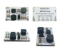 Convertisseur DC-DC 2 En 1 Buck-Boost Automatique 0,9-6 V À 3 V 3,3 V 4,2 V 5 V PWM PFM Régulateur De Tension For Batterie LINO LIPO Lifpo4 Nimh(3V3)