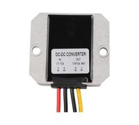 Convertisseur DC-DC en aluminium 12 V 10 A pour camion chariot de golf | Efficacité de conversion de 90 %, faible dégagement de chaleur, performance stable, économie d'énergie