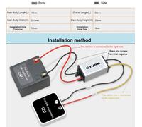 Convertisseur DC/DC portable 24V Step Down To 12V 3A 36W Energy Saving Transformer Waterproof Converter
