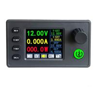 Convertisseur DC-DC programmable 6-36 V vers 0,5-36 V 40 W Boost Alimentation avec écran couleur de 4,6 cm, 11 préréglages de mémoire et protection complète pour projets de bricolage en laboratoire