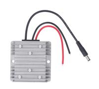 Convertisseur DC vers AC étanche, haute efficacité, module de transformateur de tension 120 W pour systèmes de caméras de sécurité extérieures, boîtier en aluminium moulé sous