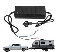 Convertisseur de 220 V à 12 V pour chauffage de voiture, électronique portable, sûre et légère - Adaptateur pour chauffage de voiture de camping, pour parking, van, magasin, maison, extérieur