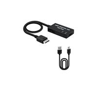 Convertisseur de adaptateur vidéo HDMI HDTV multifonctionnel pour PS1/PS2, Connectez la console PS2/PS1 au téléviseur HD