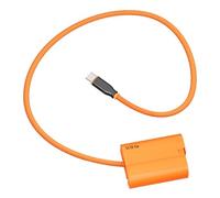 Convertisseur de batterie virtuel type C vers EL15 pour D7000 D7100 D7200 D7500 D800 D850 Z6 Z7 Câble d'alimentation USB C