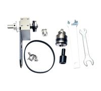 Convertisseur de broche de scie de table à connexion rapide sans alimentation - Avec support en métal robuste - Avec pince de serrage