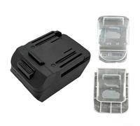 Convertisseur de câble adaptateur pour batterie Makita 18 V Li-Ion avec couvercles de protection, compatible avec les applications d'outils électriques BL1830 BL1840 BL1850 à 2106