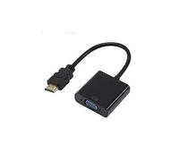 Convertisseur de câble adaptateur vidéo hdmi vers vga svga rvb 1080p hdtv xbox pc ps3 bk vinwo3574