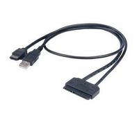 Convertisseur de câble Akasa Flextor eSATA/SATA 0.4 m - AK-CBSA03-80BK - 0.40 m