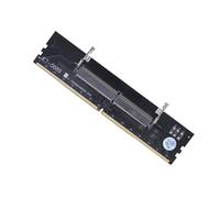 Convertisseur de carte DIMM SO-DIMM Connecteur DDR3 / DDR4 / DDR5 Memory Stick Adaptateur de mémoire pour ordinateur portable ordinateur de bureau Adaptateur de stables