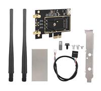 Convertisseur de Carte réseau M.2 NGFF vers PCI-E 1X Adaptateur de Bureau WiFi WLAN convertisseur de Carte réseau pour 8260 7265 1535 7260