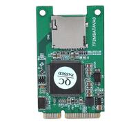 Convertisseur de carte SD vers mini PCI-E mSATA pour ordinateurs portables et systèmes embarqués. Prend en charge les cartes SD/TF jusqu'à 32 Go.