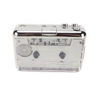 Convertisseur De Cassette En Mp3 RéTro Hifi Son StéRéO Lecteur De Cassette Usb Avec Coque Transparente