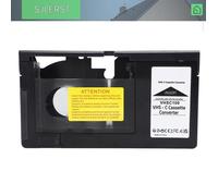 Convertisseur de cassette VHSC, adaptateur de cassette pour caméscopes SVHS VHSC vers VHS, pour lecteur magnétoscope, cassettes VHS
