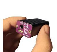 Convertisseur de charge rapide Pd 140 W pour chargeur de voiture de type C C65W 12 V 24 V CC vers PD avec coque en alliage d'aluminium, double ports USB A + C, prend en charge les moniteurs