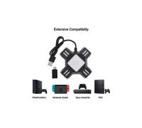 Connectique et chargeur console Qumox Convertisseur de clavier de souris, adaptateur de contrôleur de jeu Compatible PS4, Xbox One, Switch, PS3 de marque