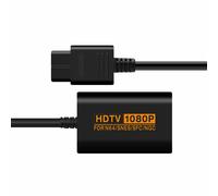 Convertisseur de commutateur HD 1080P pour N64 / SNES / SFC pour nintendo 64, adaptateur compatible HDMI à HDTV, câble Scart vidéo pour GameCube