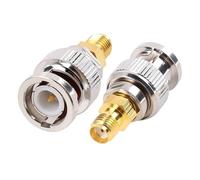 Convertisseur de connecteur Coaxial RF PL259 SO239 BNCK SMAK RP SMA à BNC UHF N mâle femelle, 5 pièces(SMAK-BNCJ,20PCS)