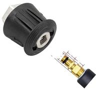 Convertisseur de connecteur de Tuyau de Nettoyeur Haute Pression Adaptateur de Sortie de Nettoyeur Haute Pression M22 pour Tuyau de Nettoyeur Haute Pression Karcher Bosch Nilfisk (Couleur : F