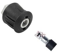 Convertisseur de Connecteur M22 pour Tuyau de Nettoyeur Haute Pression - Adaptateur de Sortie pour Karcher Bosch Nilfisk (Couleur : F)