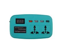 Convertisseur de Courant Continu Vers Alternatif, Convertisseur de Batterie, Compact et Portable, Haute Capacité, pour Usage Extérieur en Voiture
