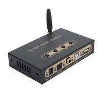 Convertisseur de Décodeur Sonore, Prend en Le Système Sonore Analogique Numérique à Fibre Optique 5.1ch 5.1ch à Faible Bruit pour PC (Prise UE 100-240 V)