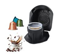 Convertisseur de dosettes de café réutilisables pour Dolce Gusto, convertisseur de capsule de café, rechargeable, compatible avec Piccolo XS/EDG466/EDG606/EDG305/KP70//GENIO S (adaptateur de capsule)