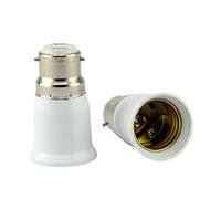 Convertisseur De Douille E27 À B22, Adaptateur De Douille D'ampoule LED, Adaptateur De Douille D'ampoule À Vis À Baïonnette Pour Ventilateur De Plafond, Suspension, Lustre