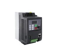 Convertisseur de fréquence 0,75 KW 1,5 KW 2,2 KW 4 KW 5,5 KW 7,5 KW 220 V monophasé triphasé 220 V entrée VFD variateur de fréquence/VFD largement appliqué(220V 2.2kw)