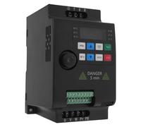 Convertisseur de fréquence 1,5 kW 380 V 380 V - Appareil de commande de moteur 3 phases - Régulateur d'inverseur pour pompe, ventilateur, perceuse - Construction compacte, performance stable