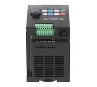 Convertisseur de fréquence 1,5 kW monophasé vers triphasé VFD avec télécommande et système de protection à 8 niveaux, régulateur de fréquence 11 x 8,5 x 14,5 cm, convertisseur de fréquence variable