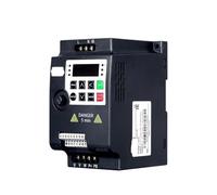 Convertisseur de fréquence triphasé 220V/380V, 0,75 kw, 1,5, 2, 4, variateur vitesse réglable, convertisseur, VFD(2.2KW 220V 1PH-3PH)