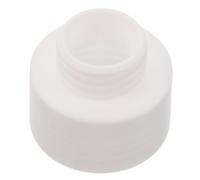 Convertisseur de Goulot de Bouteille Gl45 vers Gl28 en Plastique Blanc | Mesure Précise, Correction D’incompatibilité de Filetage, pour Techniciens et Équipes Qc en Laboratoire