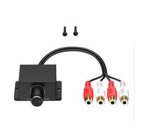 Convertisseur de haut-parleurs pour caisson de basses, réglage du volume audio de voiture pour système d'amplificateur de haut-parleurs