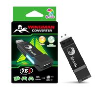 Convertisseur de jeu Brook Wingman XB3 pour Console PS5/PS4, bâton de combat d'arcade filaire, adaptateur de contrôleur Hitbox pour PC Street Fighter 6 XB 3