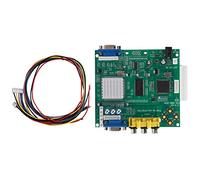 Convertisseur de Jeu D' Haute Définition CGA/EGA/YUV/RGB vers VGA, Sortie VGA avec Contrôle d'image, pour Moniteurs CRT LCD PDP, Idéal pour Les Joueurs de Jeux D'