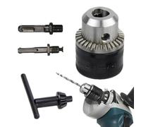 Convertisseur de mandrin de perceuse - 1,5-13 mm forgé - Convertisseur de clé et adaptateur de mandrin | Pour construction, réparation automobile assemblage de meubles