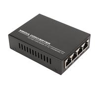 Convertisseur de Média Gigabit Ethernet, Adaptateur Ethernet SFP Fibre vers RJ45, 1000Base vers 10/100/1000Base T, Module SFP émetteur-récepteur Fibre, jusqu'à 120 Km