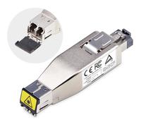 StarTech.com Gigabit Fiber to RJ45 Ethernet Media Converter, Micro Mini - Convertisseur de média à fibre optique - 1GbE - 1000Base-T, 1000Base-LX - RJ-45 / monomode LC/multi-mode LC - jusqu'à 10...