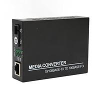 Convertisseur de Médias Ethernet Fibre Optique TLG-F1110SB-25A/B, Monomode 10/100Base-TX vers 100Base-FX, RJ45 vers SC, émetteur-récepteur Fibre Optique Jusqu'à 25 Km.