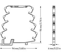 Convertisseur de mesure JUMPFLEX®; Amplificateur isolateur; avec réglage fixe pour signaux de tension WAGO 857-415 1 pc(s)